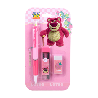 Combo Bút Chì Bấm Lotso Bear Unimass A73067-T1S