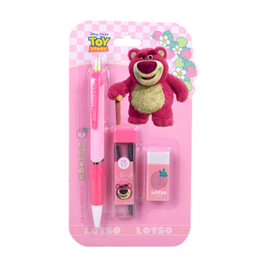 Combo Bút Chì Bấm Lotso Bear Unimass A73067-T1S