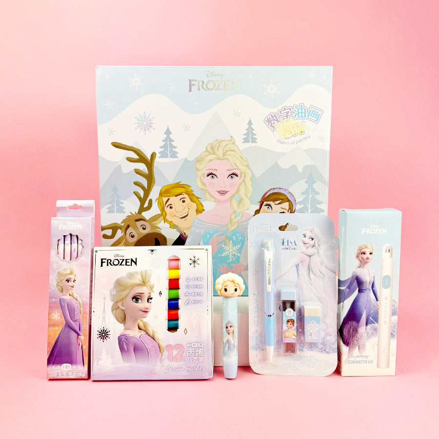 Combo Bút Chì Bấm Queen Elsa Unimass A73006-F1S