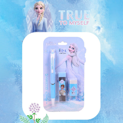 Combo Bút Chì Bấm Queen Elsa Unimass A73006-F1S