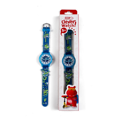 Đồng Hồ Clever Watch Dino Warriors CLEVER HIPPO WB015/DARKBLUE