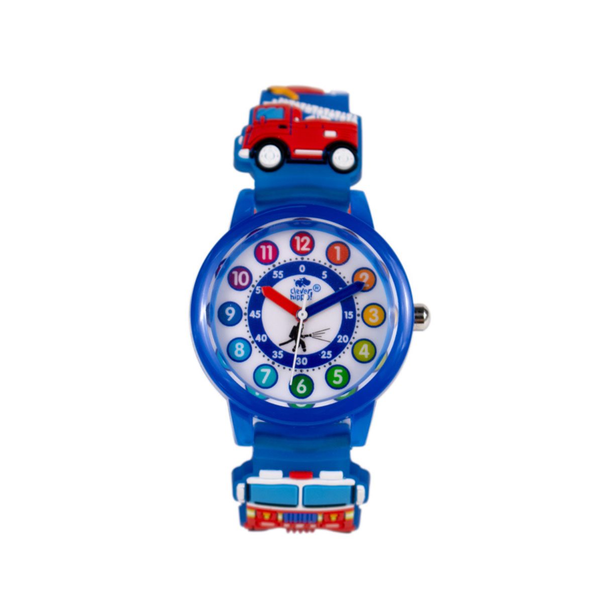 Đồng Hồ Clever Watch Fire Truck CLEVER HIPPO WB015/BLUE