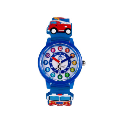Đồng Hồ Clever Watch Fire Truck CLEVER HIPPO WB015/BLUE