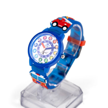 Đồng Hồ Clever Watch Fire Truck CLEVER HIPPO WB015/BLUE
