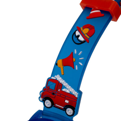 Đồng Hồ Clever Watch Fire Truck CLEVER HIPPO WB015/BLUE