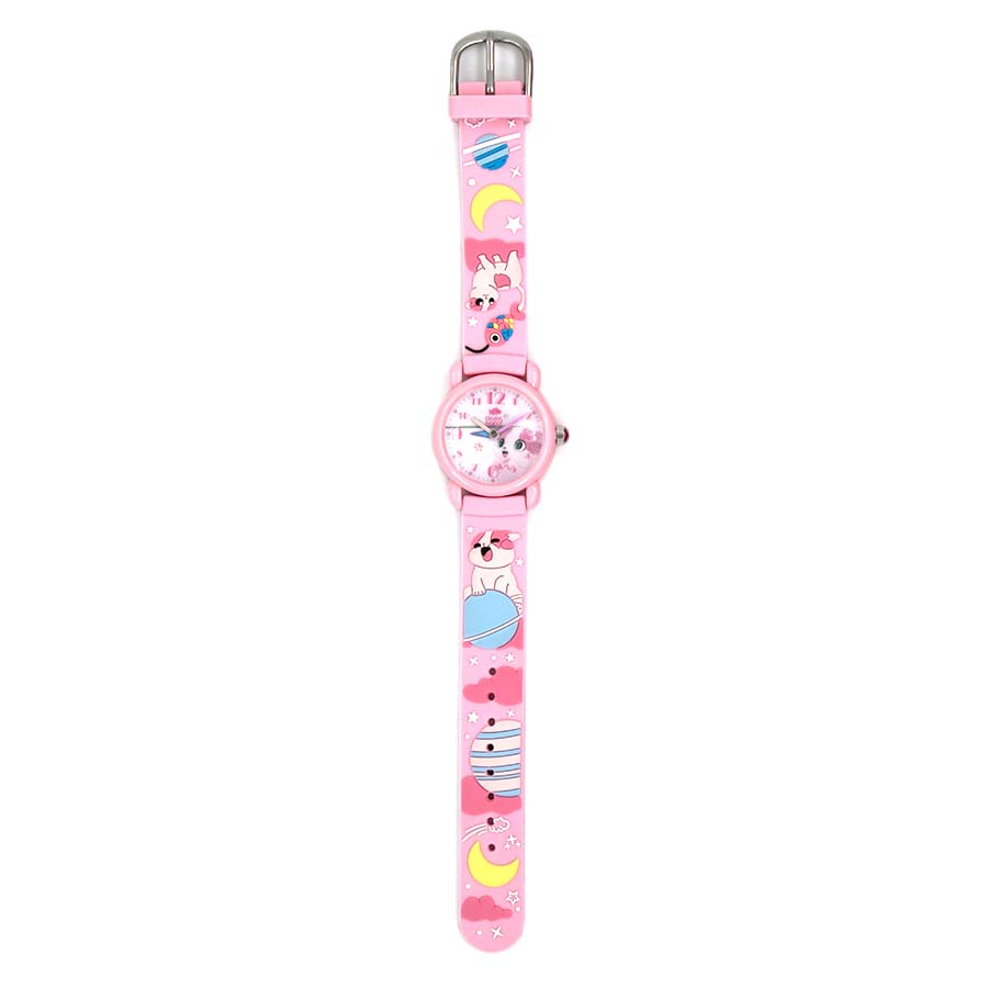 Đồng Hồ Clever Watch - Kitty Pinky Hồng Clever Hippo WG10