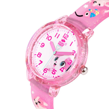 Đồng Hồ Clever Watch Kitty Pinky Jelly CLEVERHIPPO WG014/PALEPINK