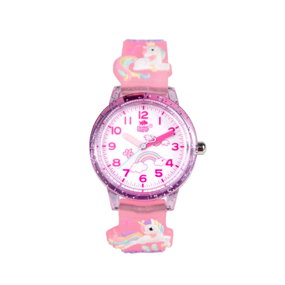 Đồng Hồ Clever Watch Magic Unicorn Jelly CLEVERHIPPO WG014/FLAMINGO