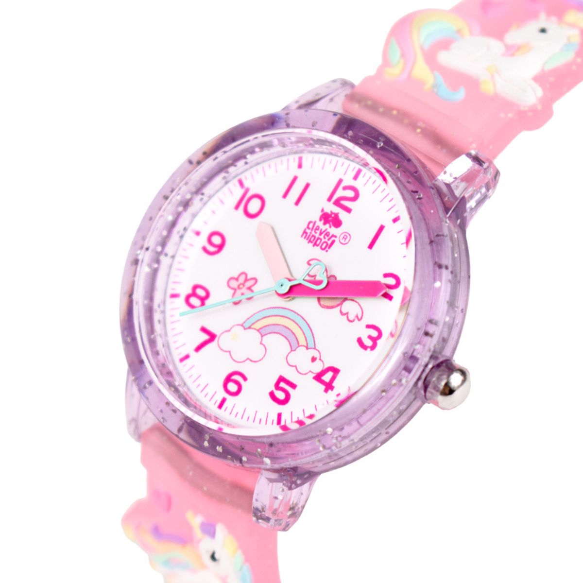 Đồng Hồ Clever Watch Magic Unicorn Jelly CLEVERHIPPO WG014/FLAMINGO