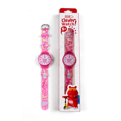 Đồng Hồ Clever Watch Sweetie Boba Jelly CLEVERHIPPO WG014/PINK