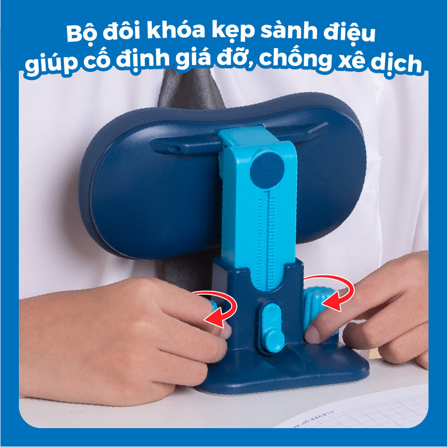 Giá Đỡ Điều Chỉnh Tư Thế Ngồi Pro-Posture Xanh CLEVER HIPPO MS-PP2401/BLUE