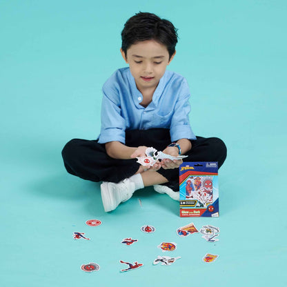 Hình Dán Phát Sáng Trong Bóng Tối Spider Man RED RIDGE 101452