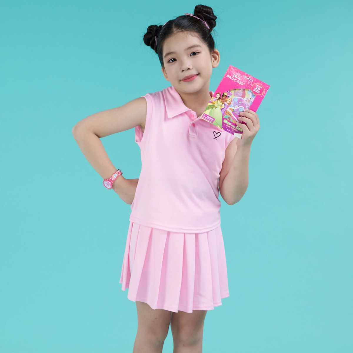 Hình Dán Phát Sáng Trong Bóng Tối Disney Princess RED RIDGE 101451