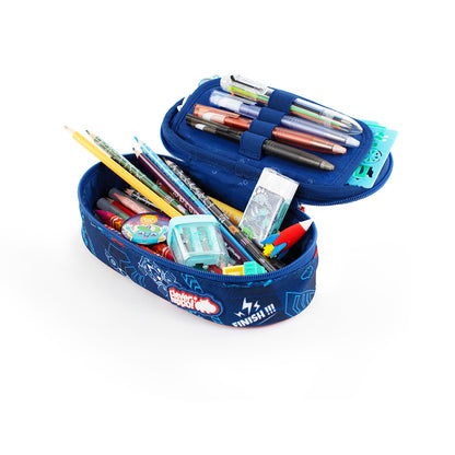 Hộp Bút Đa Năng Champion Race - Dash Blue CLEVER HIPPO PC0208
