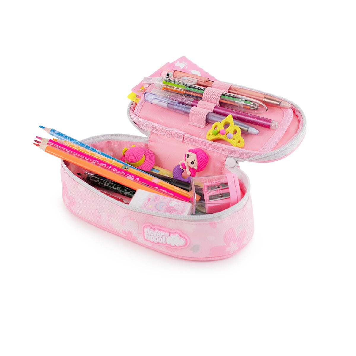 Hộp Bút Đa Năng Cherry Bunny CLEVER HIPPO PC0213