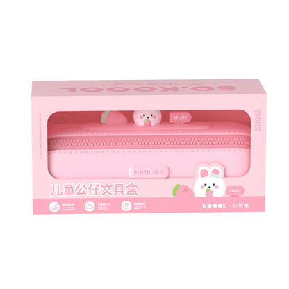 Hộp Viết Cartoon Thỏ Hồng Đáng Yêu KOOOL K105/PINK