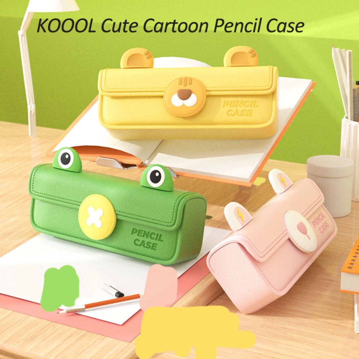 Hộp Viết KOOOL Hổ Vàng K68/YELLOW