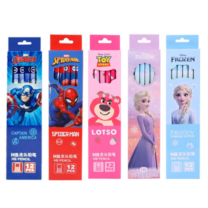 Set of 12 HB Pencils Disney Unimass A73001-X