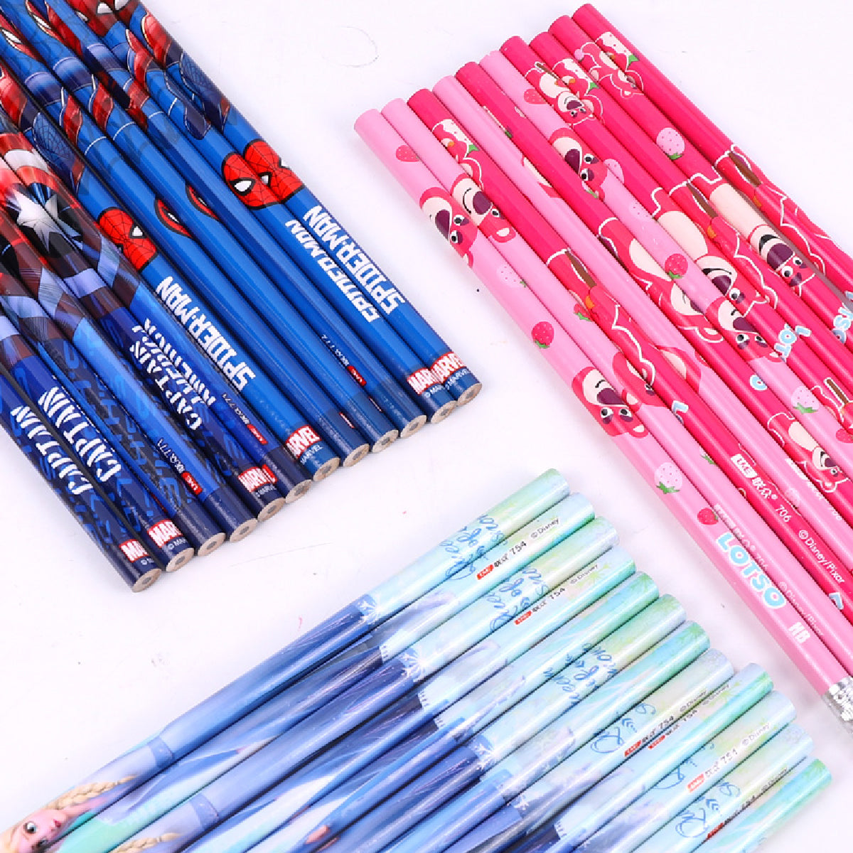 Set of 12 HB Pencils Disney Unimass A73001-X