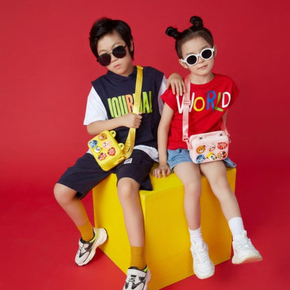 Túi Đeo Chéo Kèm Charm KOOOL Hồng K10/PINK
