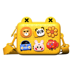 Túi Đeo Chéo Kèm Charm KOOOL Vàng K10/YELLOW