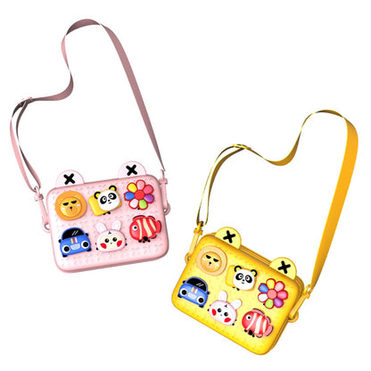 Túi Đeo Chéo Kèm Charm KOOOL Vàng K10/YELLOW