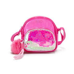 Túi Đeo Thời Trang Jelly Glitter CLEVER HIPPO CRJELLY01/PINK