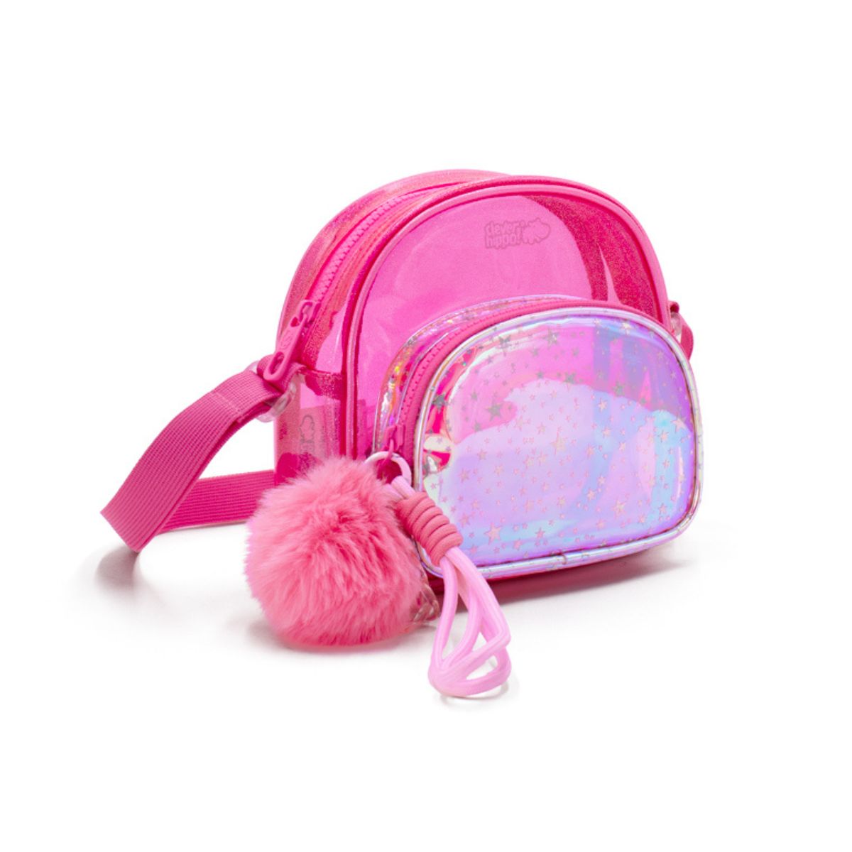 Túi Đeo Thời Trang Jelly Glitter CLEVERHIPPO CRJELLY01/PINK