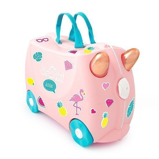 Children's suitcase - Flamingo Flossi