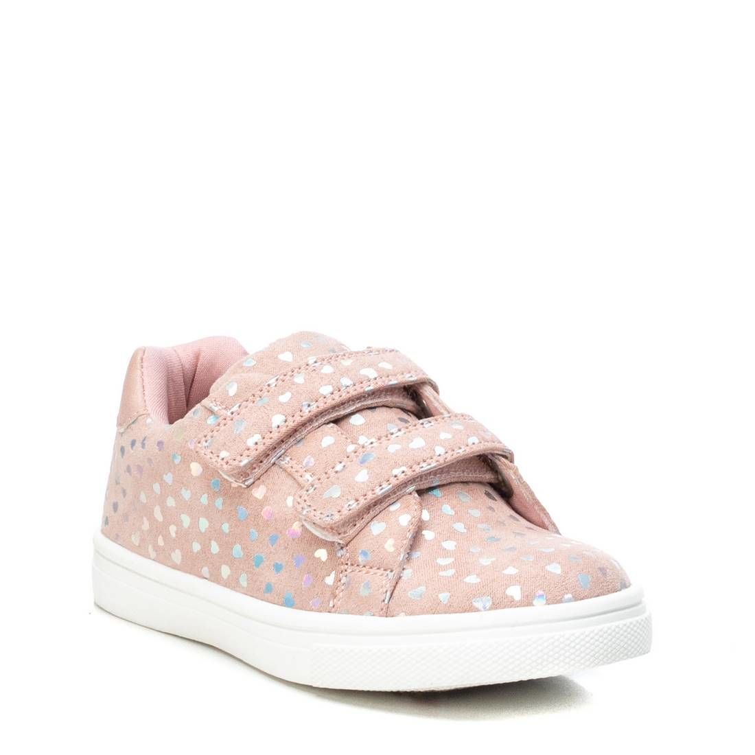 Giày Sneakers Kids Micro Hearts Hồng S34