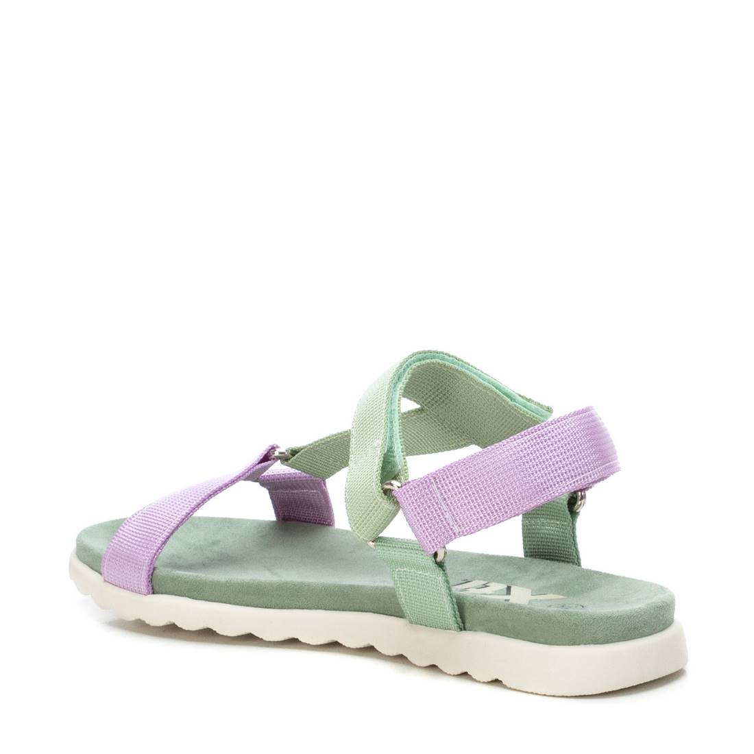 Kids Sandals Textile Triangle Aqua S31