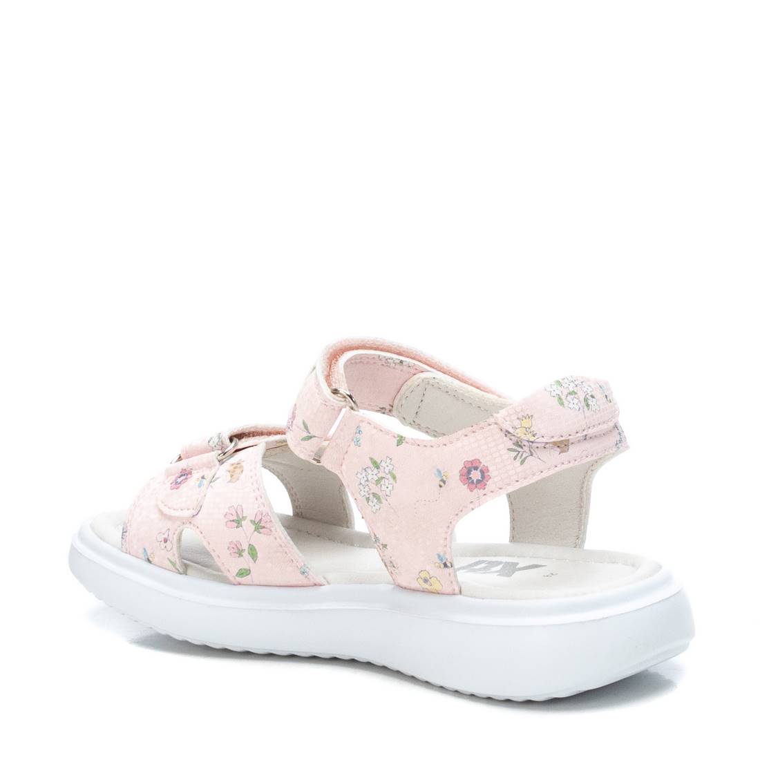 Giày Sandals Kids PU Floral Hồng S31