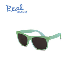 Green Midnight Blue color changing frame sunglasses