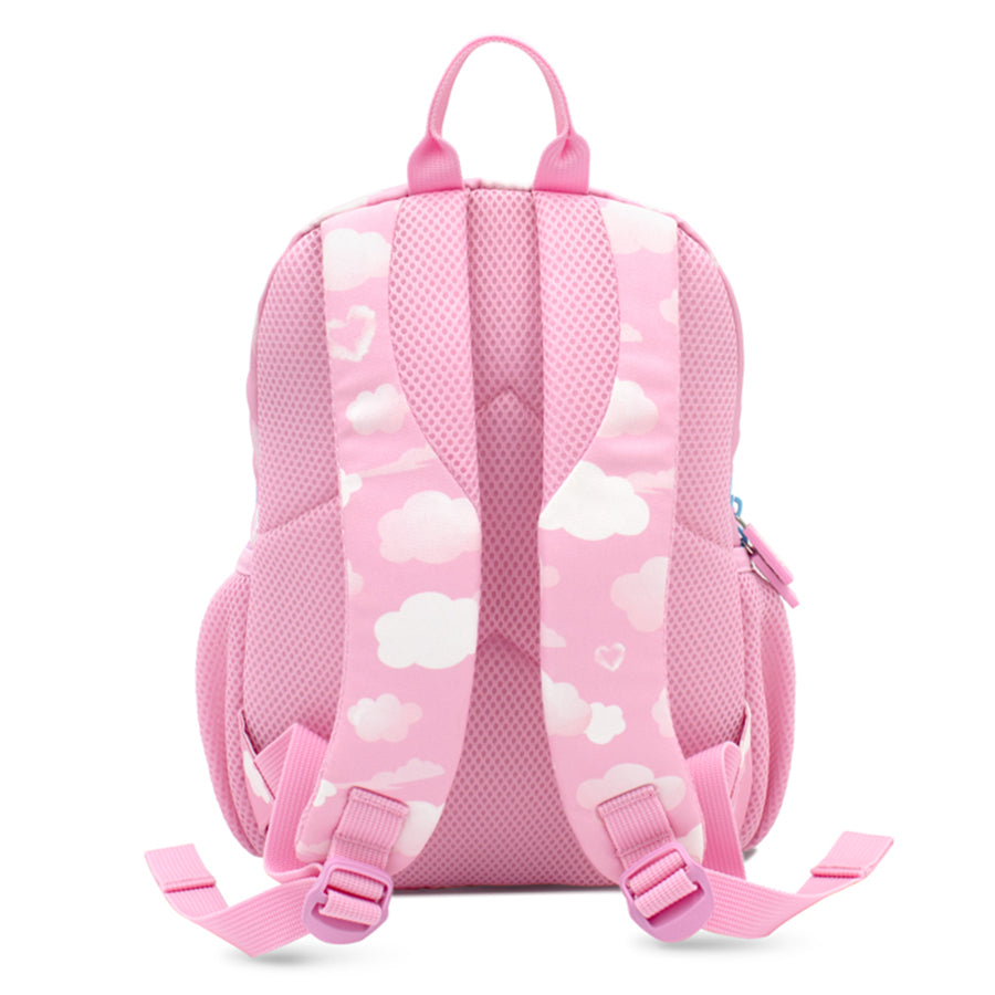 Mini Backpack - Cute Pink Alpaca 