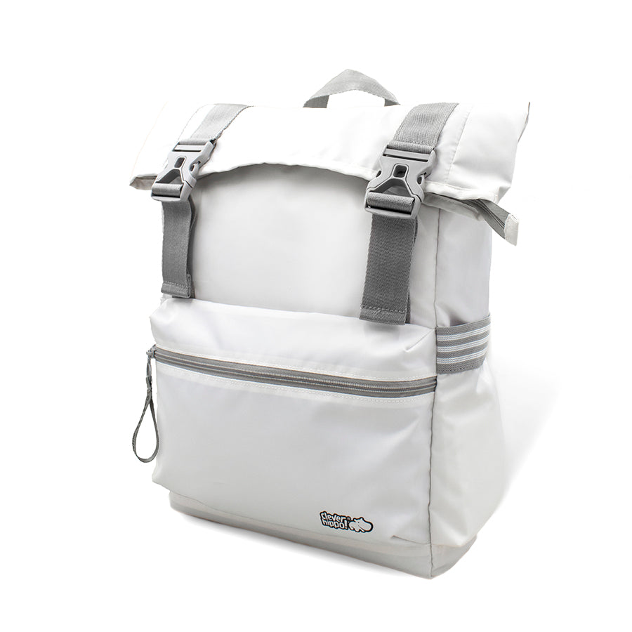 Kool Urban - White Roller Backpack