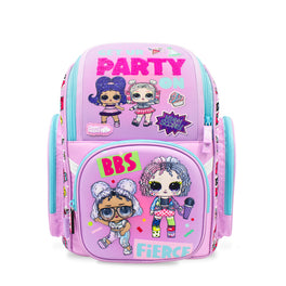 Balo Đi Học Fancy - L.O.L Present Surprise Tím CLEVER HIPPO BL1214