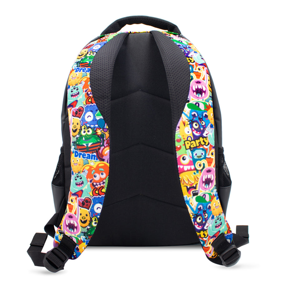 Zipit Backpack - Clever Monster Black