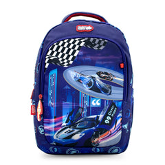Ba lô Easy Go - Racing Car Xanh dương CLEVER HIPPO BR0110