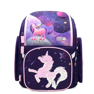 Fancy Backpack - Purple Milky Way Unicorn