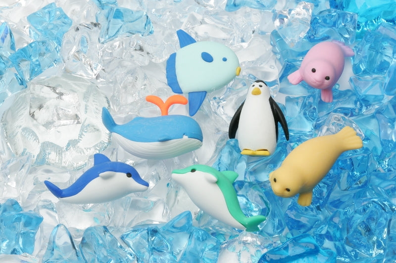 Iwako_1Pc_Sea Creatures Assembling Eraser