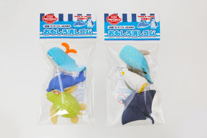 Iwako_Set_Sea Creatures Assembling Eraser