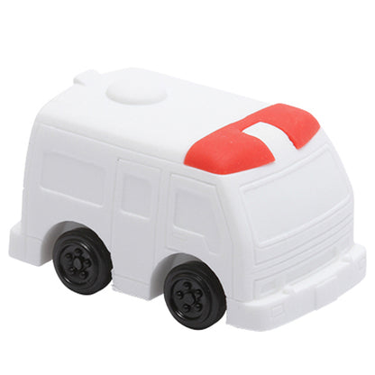 Iwako Assembly Rubber_1Pc_Fire Vehicle