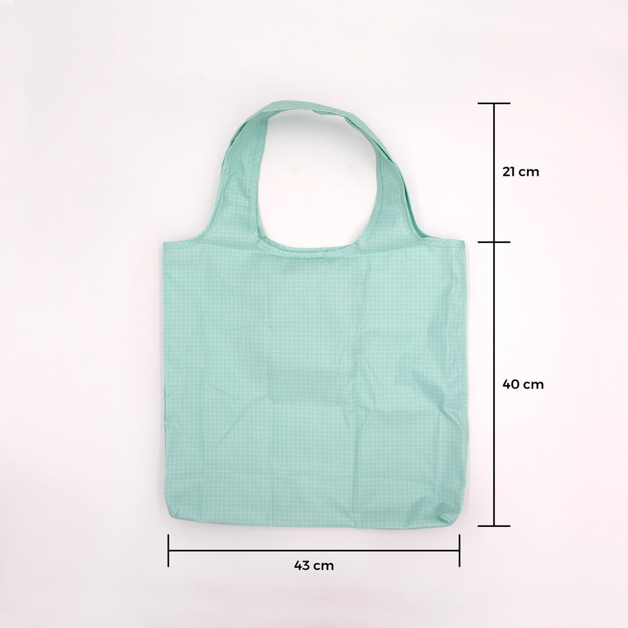 Minty tri-fold bag