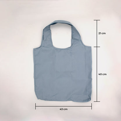 Baby Blue tri-fold bag