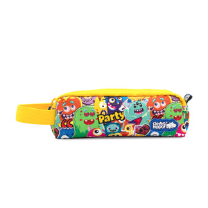 Classic Pencil Case - Clever Monster Yellow