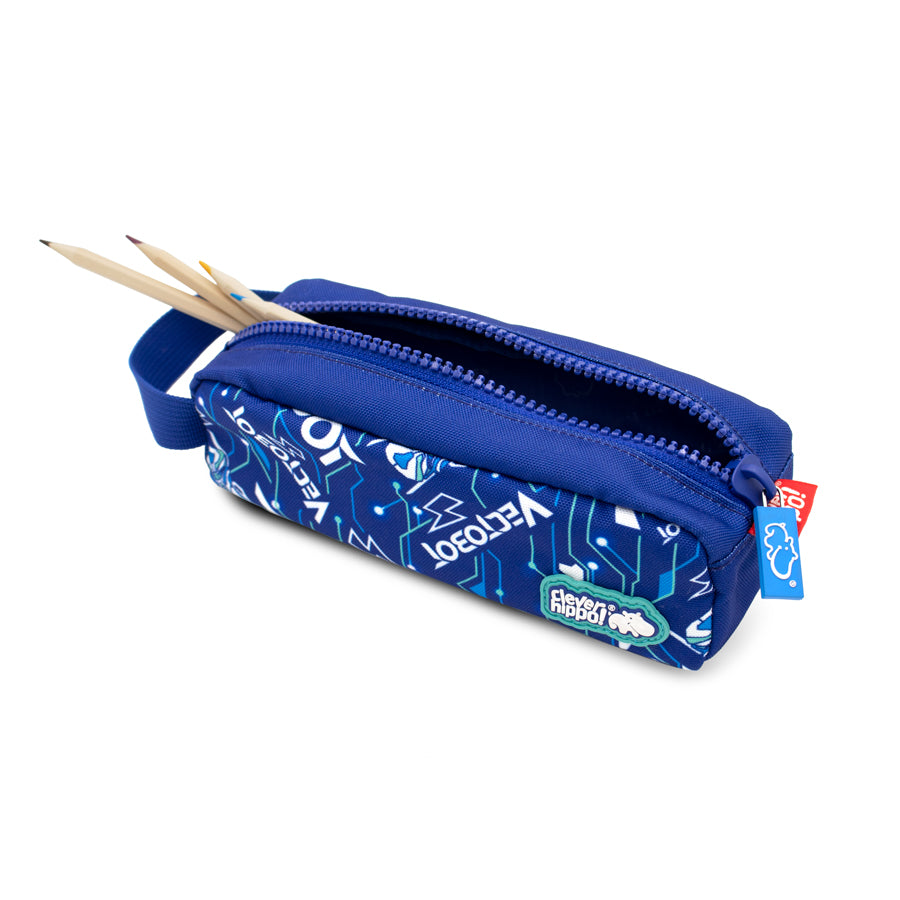 Classic pencil case - Super Robo Vectobot Blue