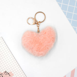 Pom Pom keychain - Sweet Hearts