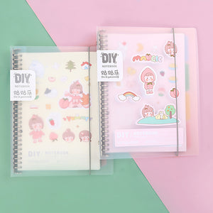 Languo - Baby Peach PP plastic cover notebook