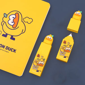 Languo - Lemon Duck Scissor Eraser Pen