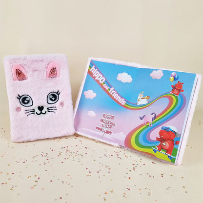 Stationery set - Lovely Cat Pink